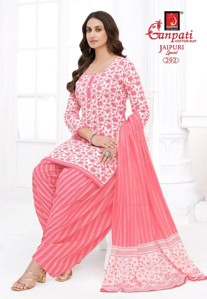 Jaipuri Patiyala Vol 13 By Ganpati Cotton Printed Dress Material Orders In India